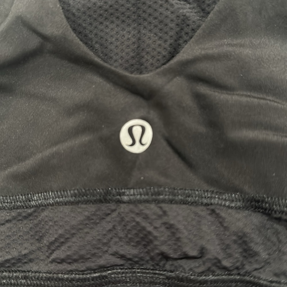 lulu🍋 Final Mile  Black Sports Tank/Bra size 6 - Picture 5 of 9